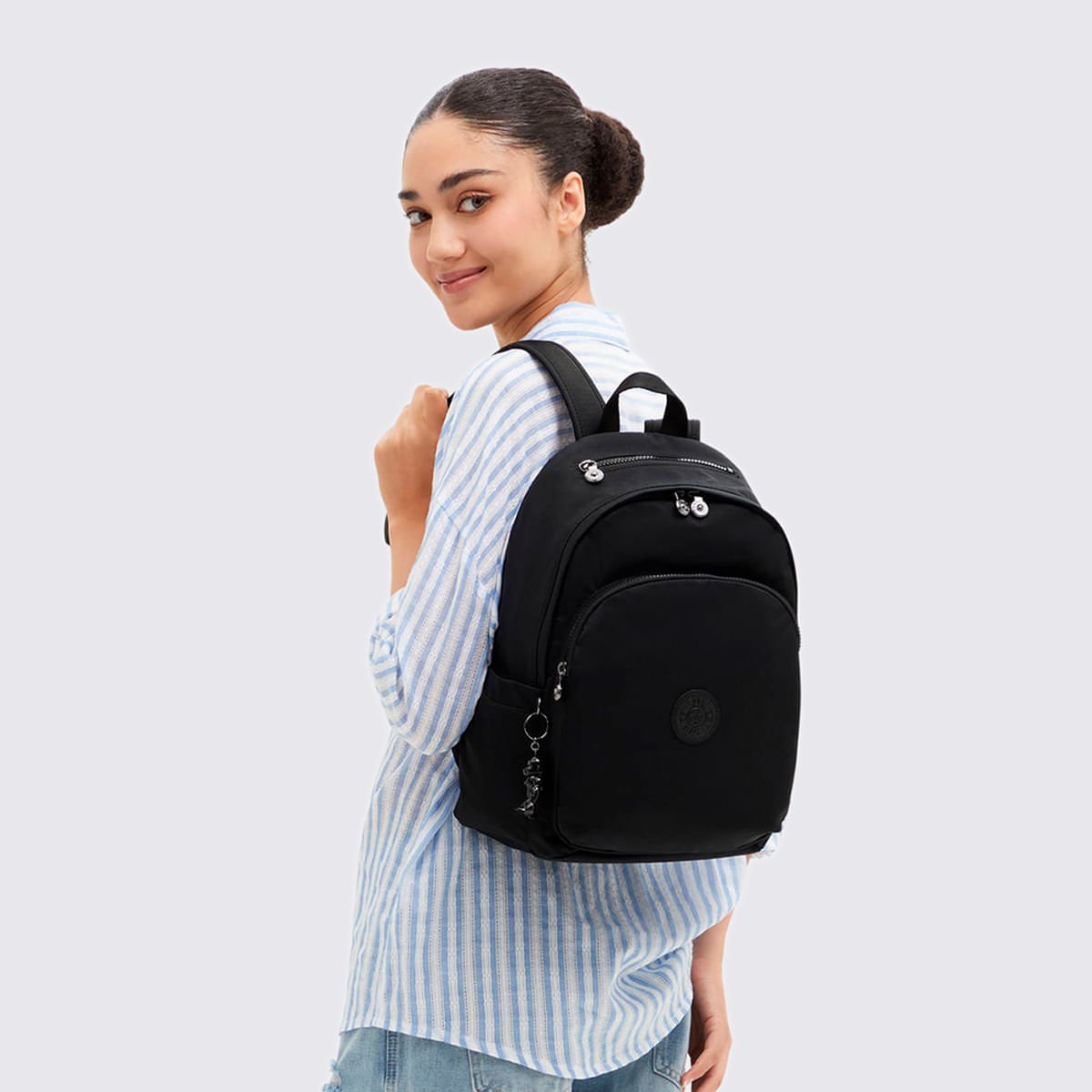 Mochila Kipling Delia M Preto I63712EN Preto 6