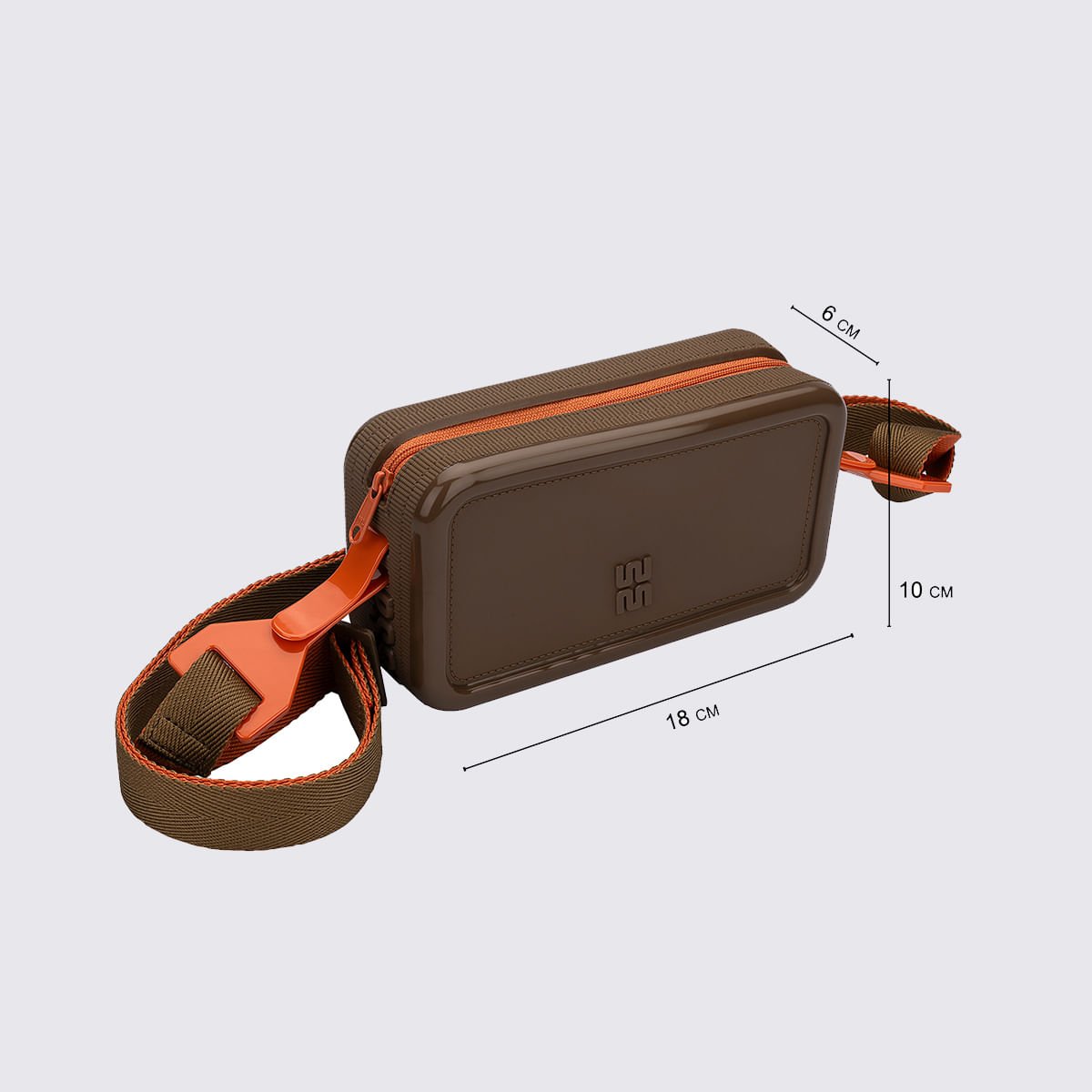 Melissa Duo Strap Bag Marrom 34513 Marrom 5