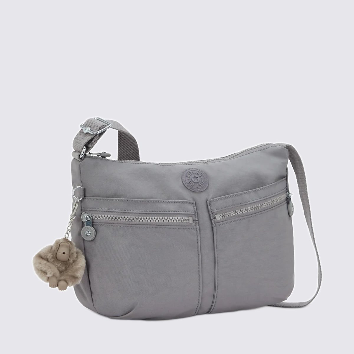 Bolsa Kipling Izellah Cinza 021448DH Cinza 3