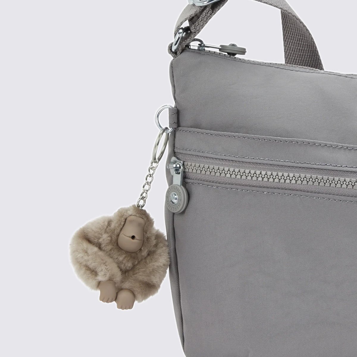 Bolsa Kipling Izellah Cinza 021448DH Cinza 5