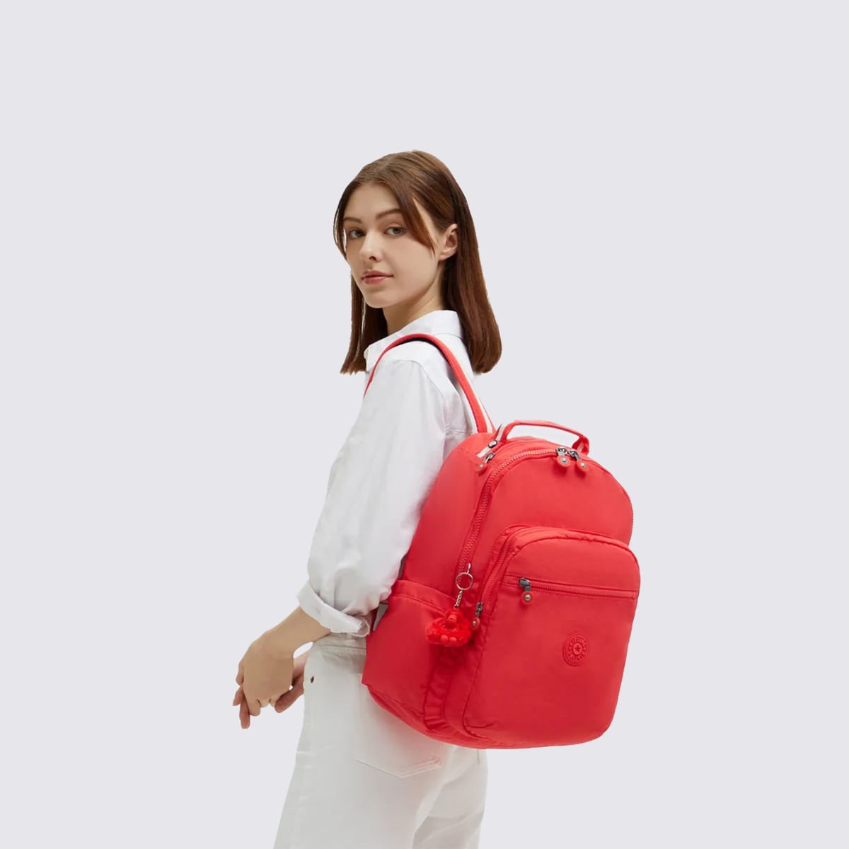 Mochila Kipling Seoul Vermelho I52105DX Vermelho 7