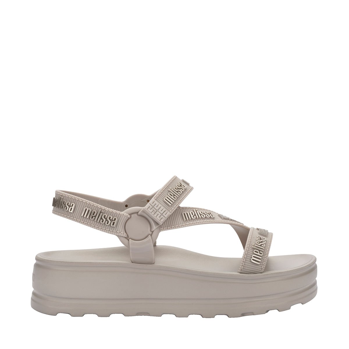 Melissa Stripes Platform M Lover Bege 37831
