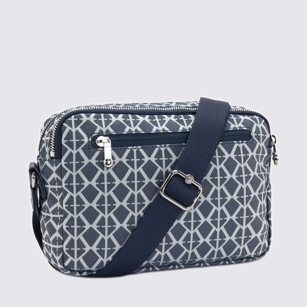 Bolsa Kipling Abanu M Estampada I80248DM Preto/Branco 2