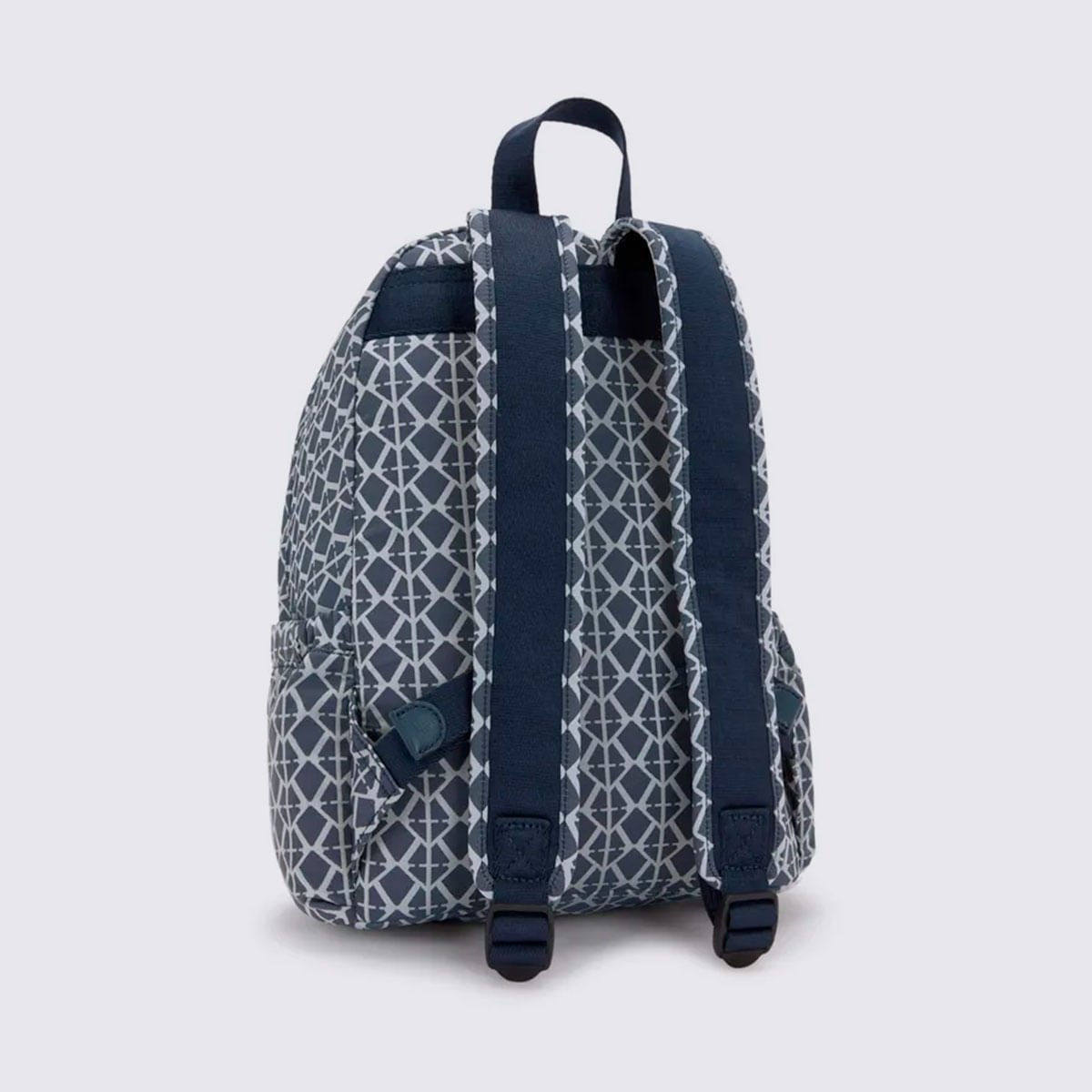 Mochila Kipling Delia Estampada I80348DM Preto/Branco 2