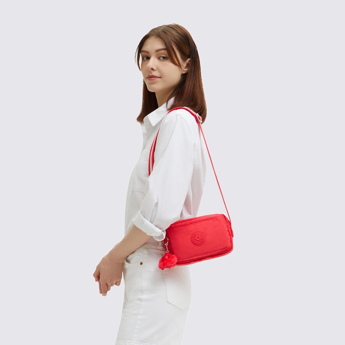 Bolsa Kipling Abanu Vermelho I42085DX Vermelho 6