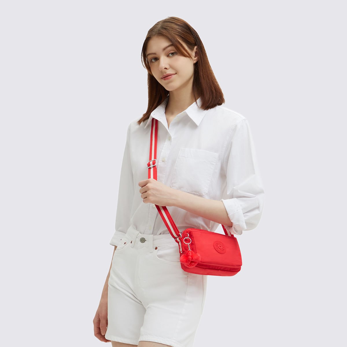 Bolsa Kipling Abanu Vermelho I42085DX Vermelho 7