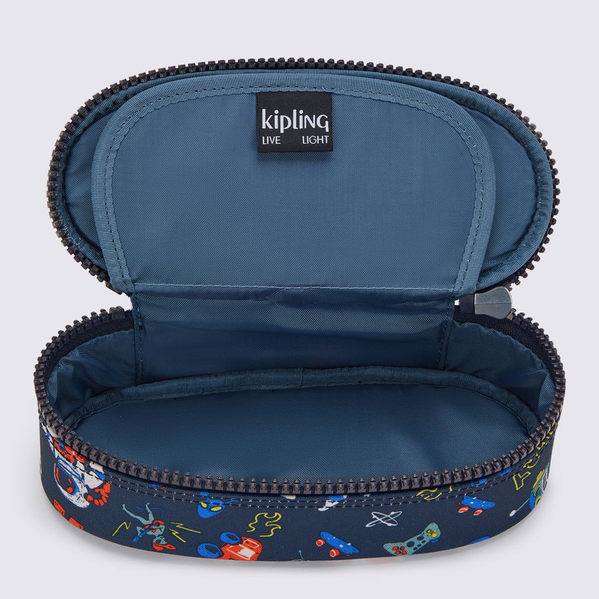 Estojo Kipling Duobox Estampado I62313HB Azul Marinho 4