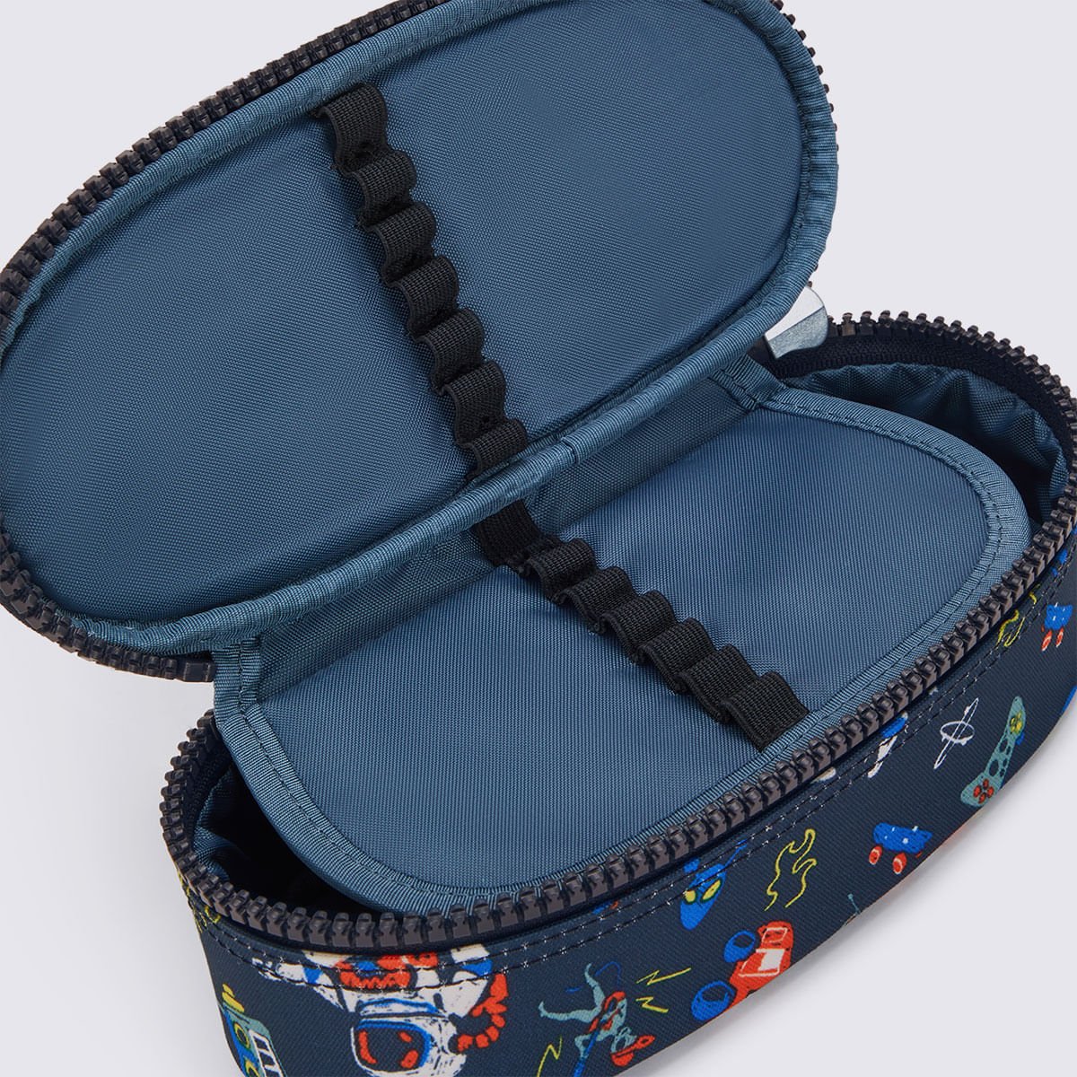 Estojo Kipling Duobox Estampado I62313HB Azul Marinho 5
