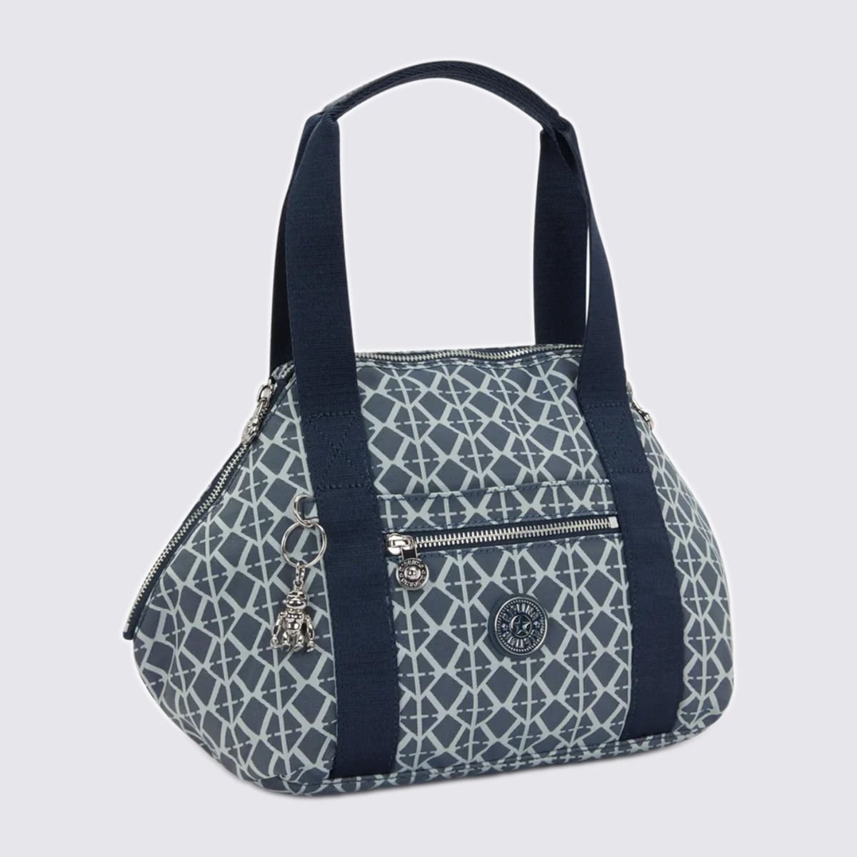 Bolsa Kipling Art Mini Estampada I80288DM Preto/Branco 5