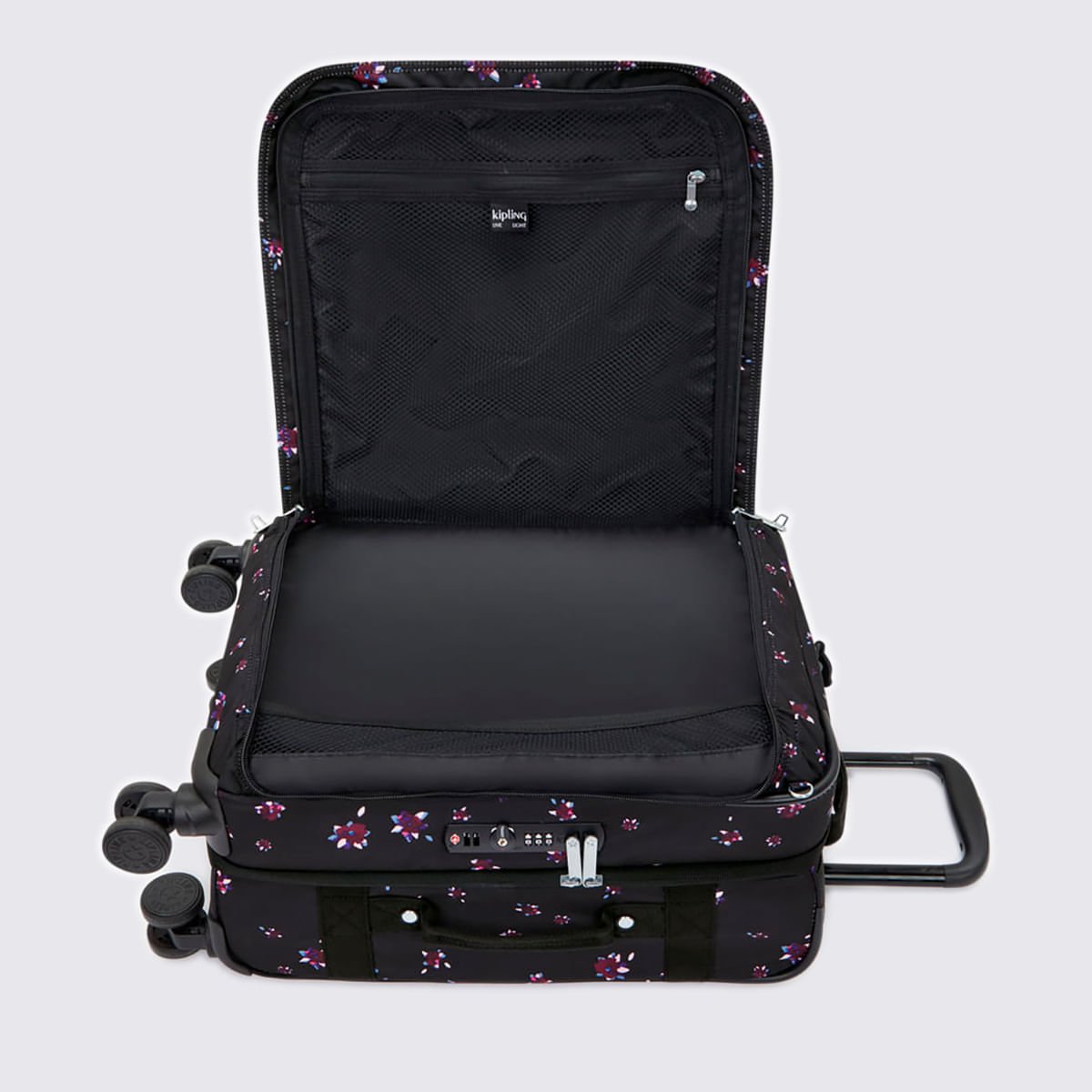 Mala Kipling Spontaneous S Estampado I72115FH Preto 5