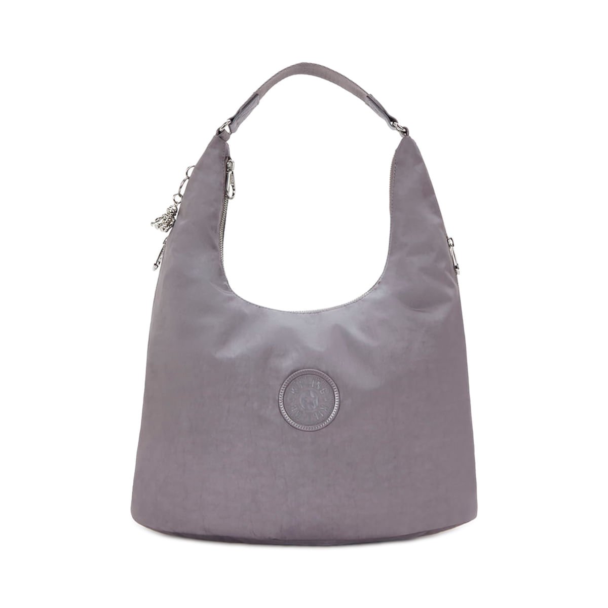 Bolsa Kipling Eanna Zip Cinza I60314GV