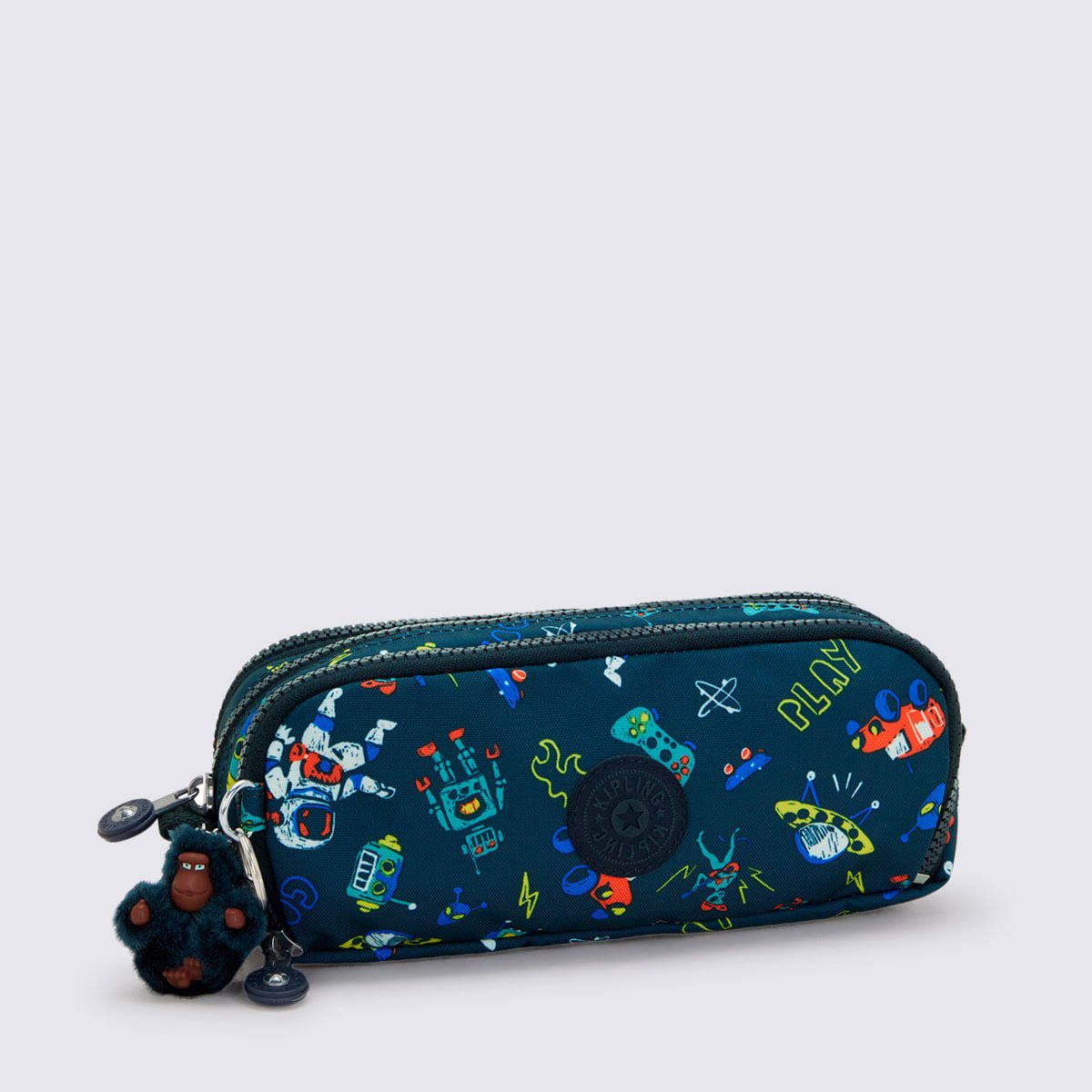 Estojo Kipling Gitroy Estampado I35603HB Azul Marinho 4