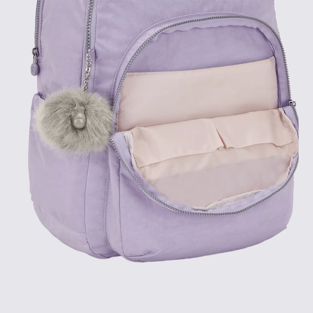 Mochila Kipling Seoul XL Lilás I7119R3L Lilás 6