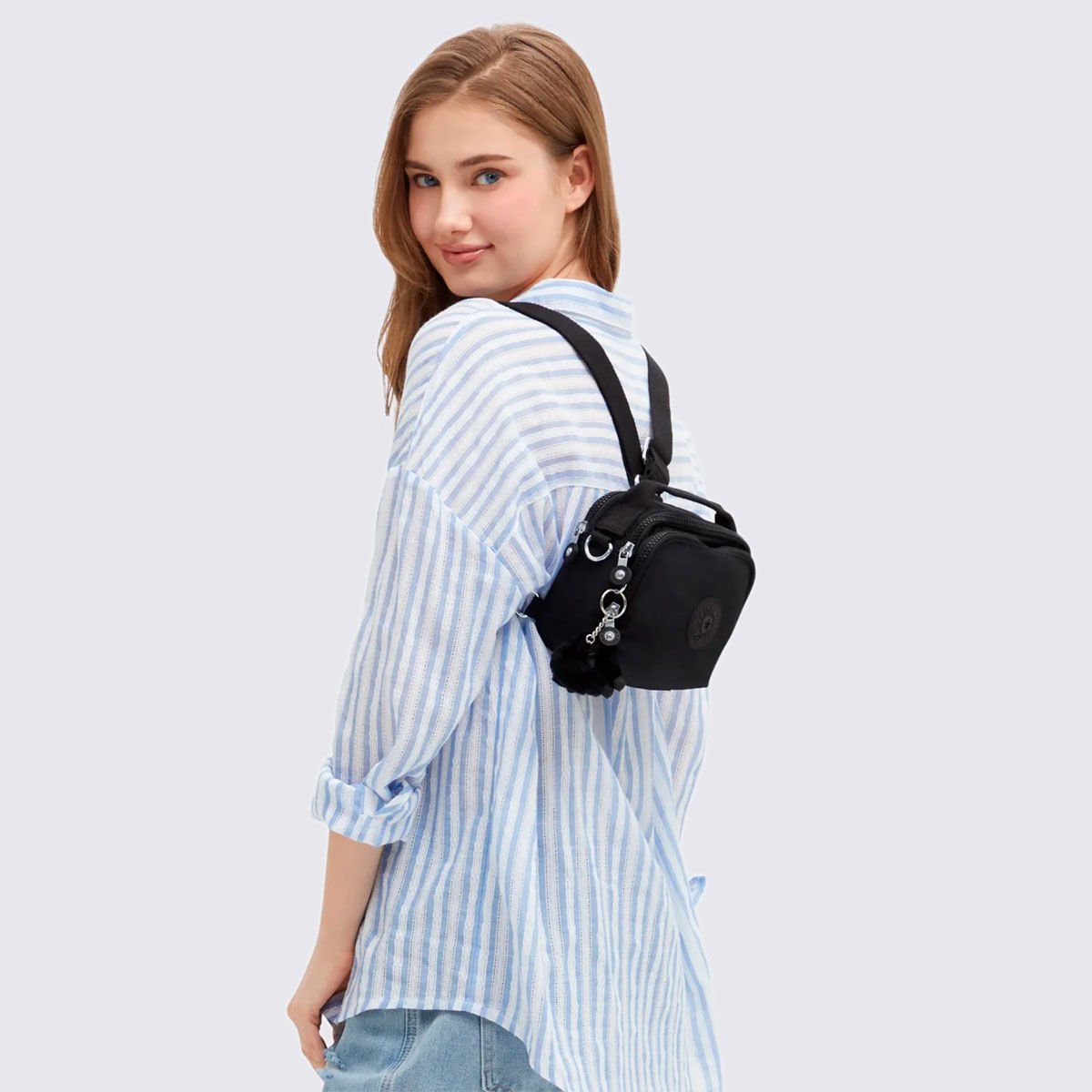 Bolsa Kipling Cahir Preto I8061P39 Preto 6