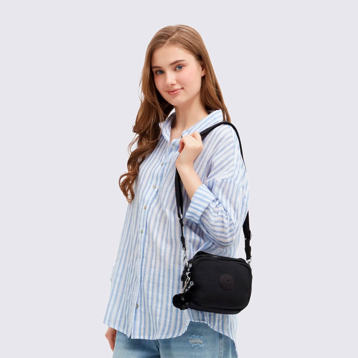 Bolsa Kipling Cahir Preto I8061P39 Preto 8