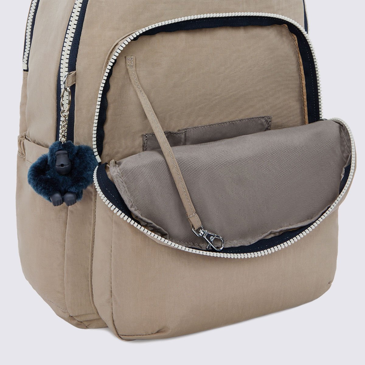 Mochila Kipling Seoul Lap Bege I29697ML Bege 7