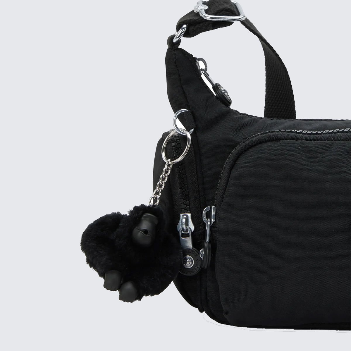 Bolsa Kipling Gabbette S Preto I8115P39 Preto 4