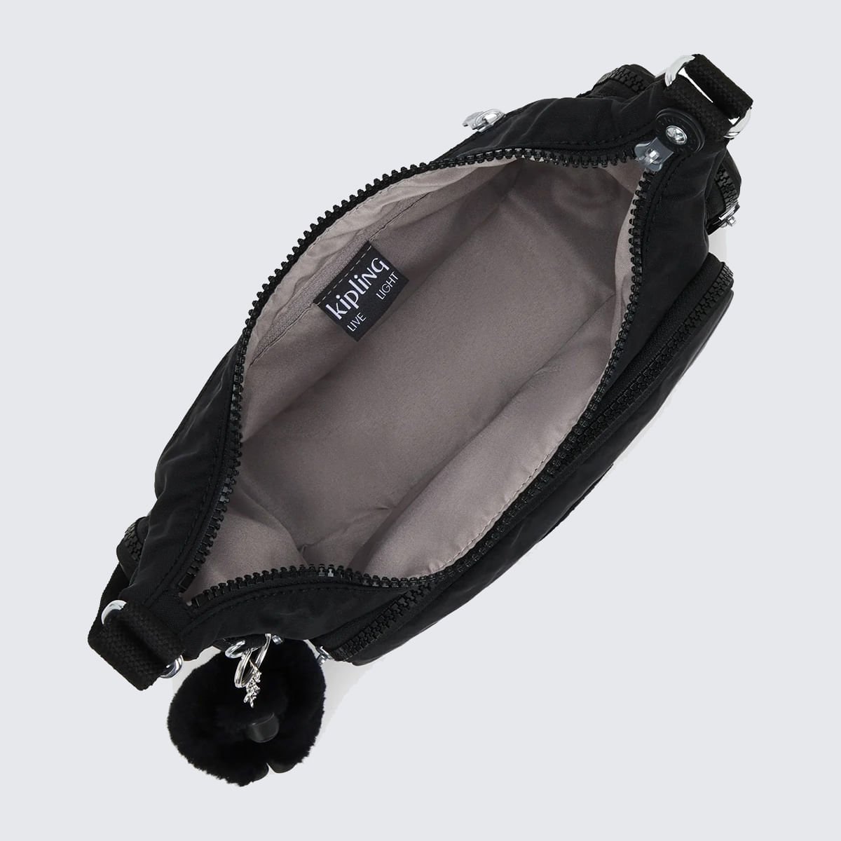 Bolsa Kipling Gabbette S Preto I8115P39 Preto 5