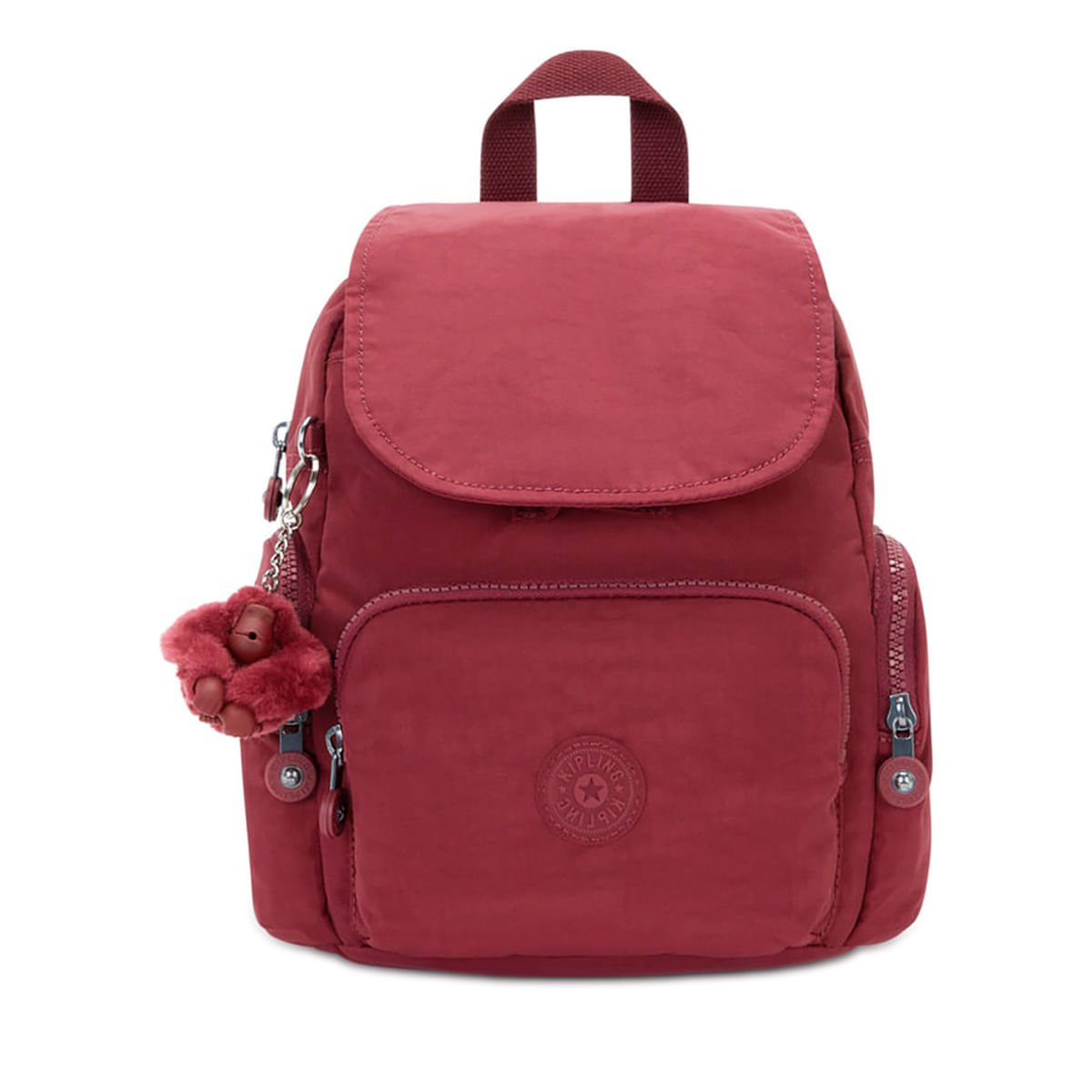 Mochila Kipling City Zip Mini Vinho I60465FW