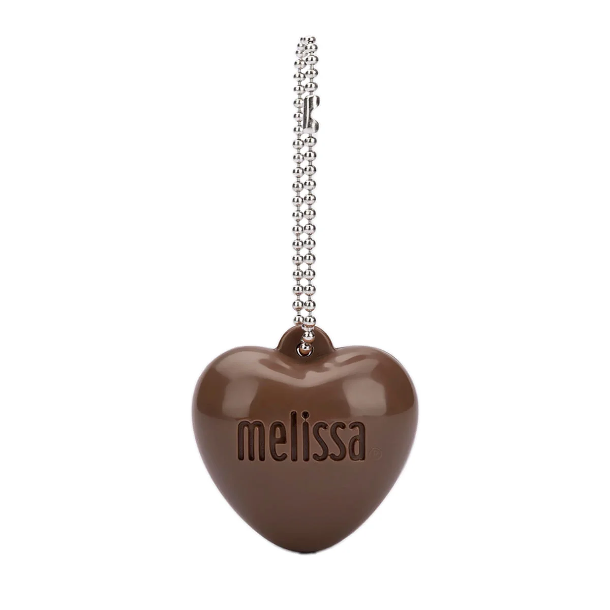 Chaveiro Melissa Coracão XI II Marrom 34102