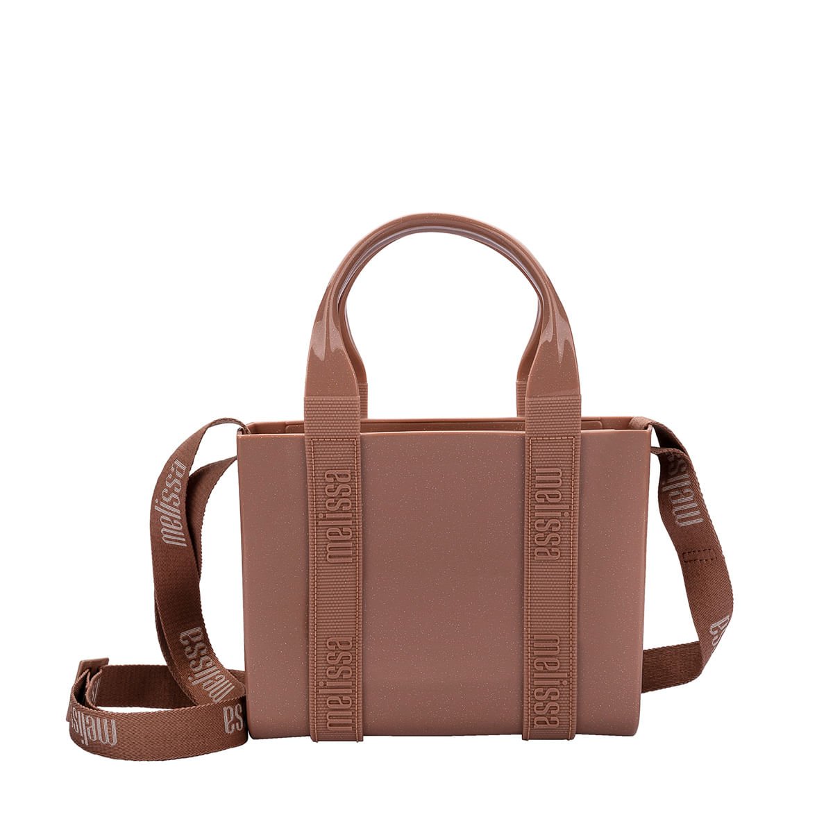 Melissa Mini Dulce Bag Marrom Glitter 34413