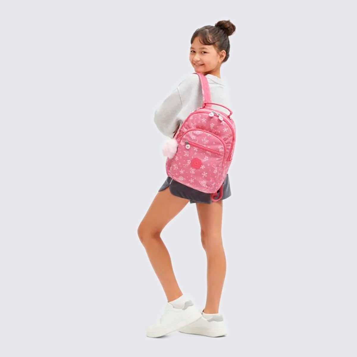 Mochila Kipling Seoul S Estampado I57685FR Rosa 7