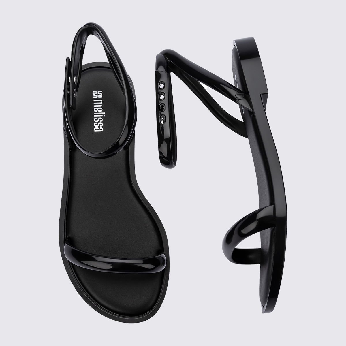 Melissa Wave Sandal II Preto 38102 Preto 3