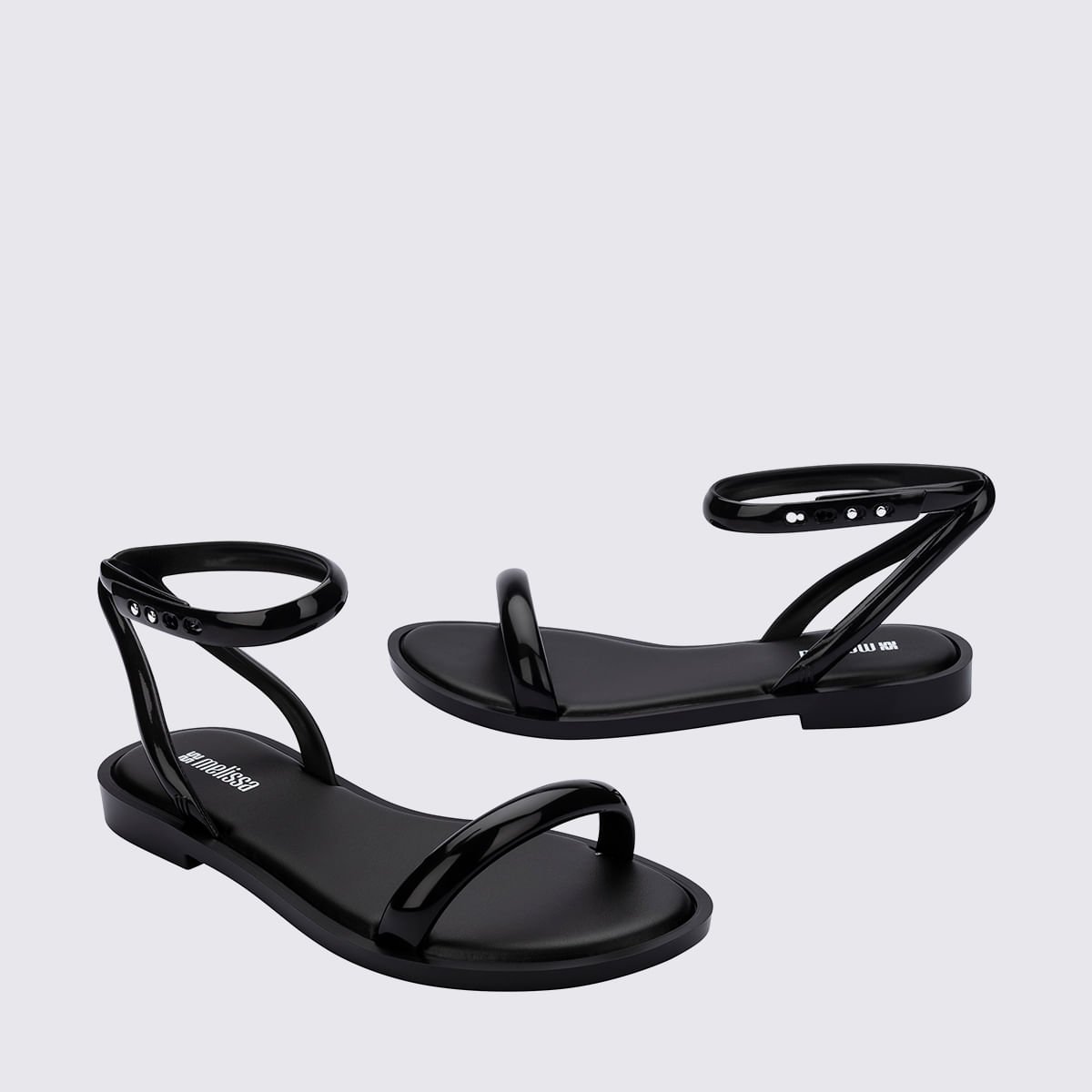 Melissa Wave Sandal II Preto 38102 Preto 4