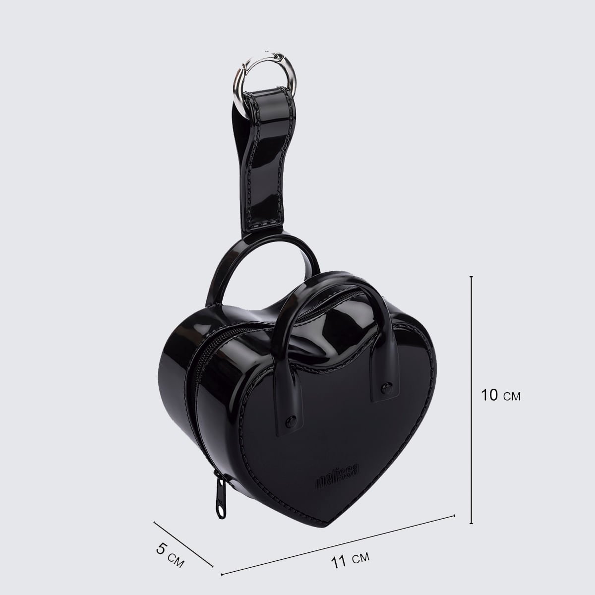 Melissa Heartbeat Pocket Preto 34480 Preto 6