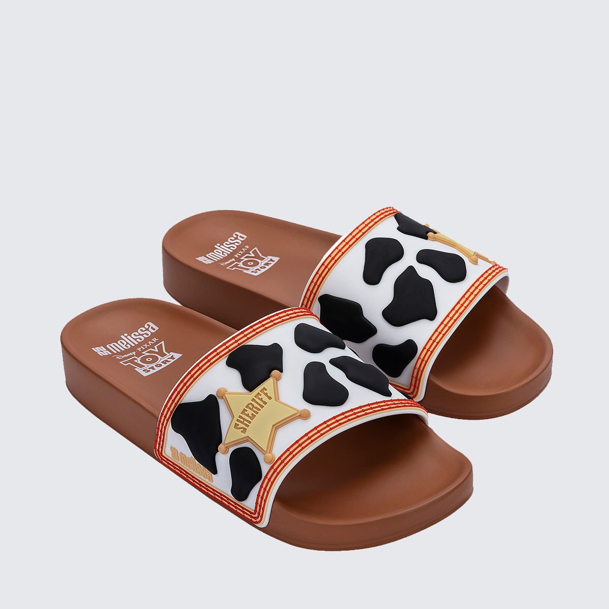Melissa Flowing Slide + Toy Story Marrom Branco 38088 Marrom 3