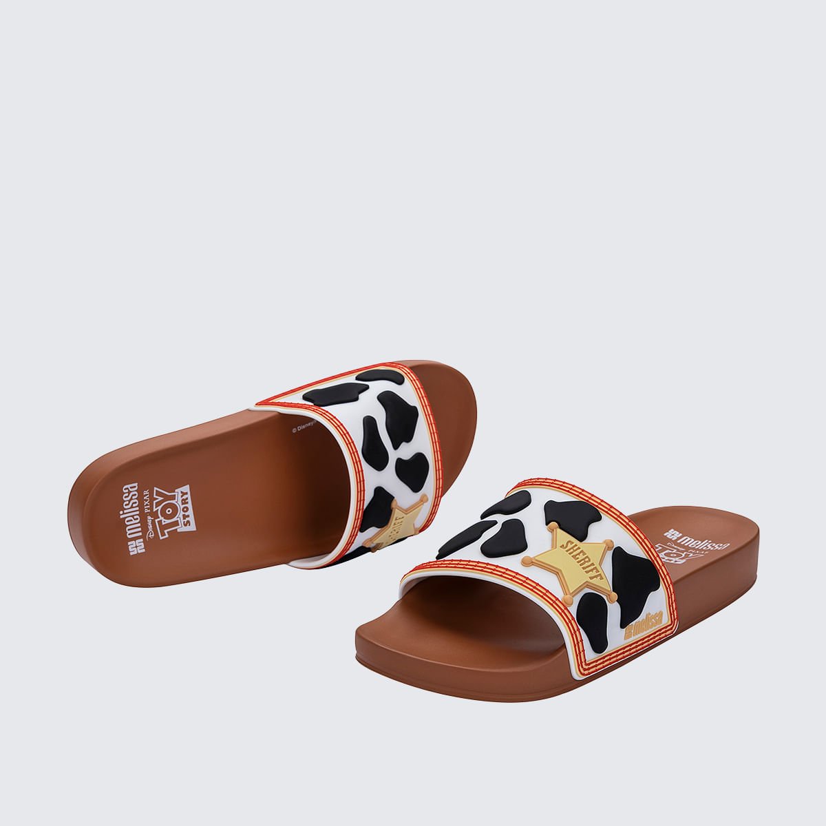 Melissa Flowing Slide + Toy Story Marrom Branco 38088 Marrom 4