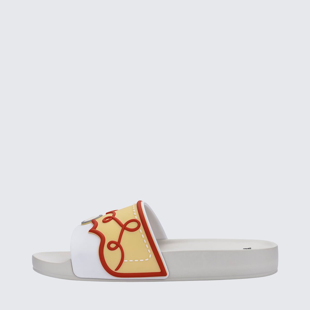 Melissa Flowing Slide + Toy Story Bege Vermelho 38088 Branco 2