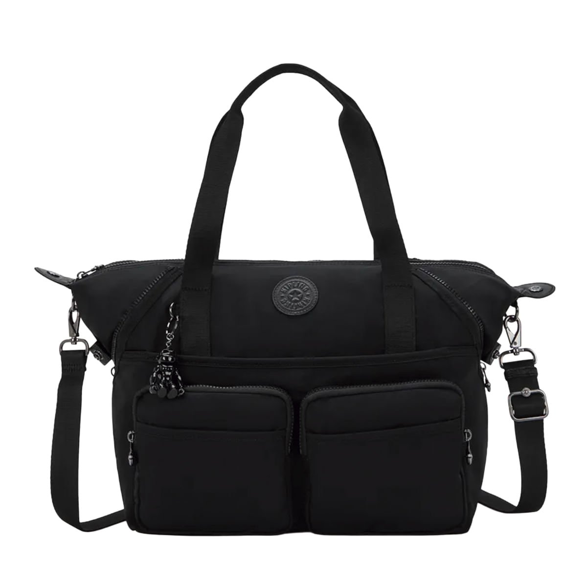 Bolsa Kipling New Art Duo Pocket Preto I84722EN
