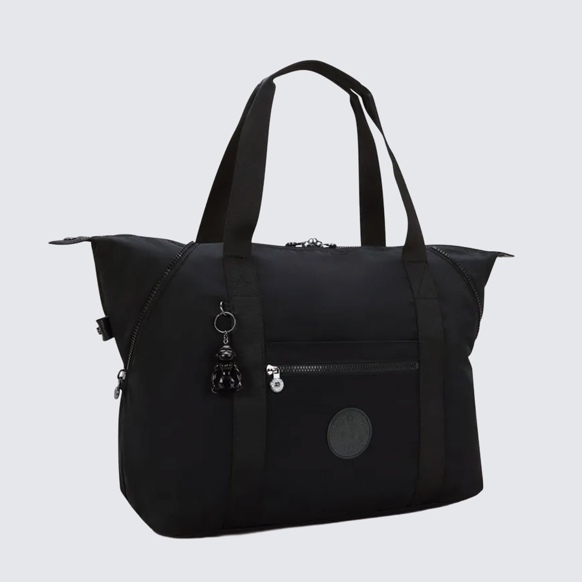 Bolsa Kipling New Art Duo Pocket Preto I84722EN Preto 3