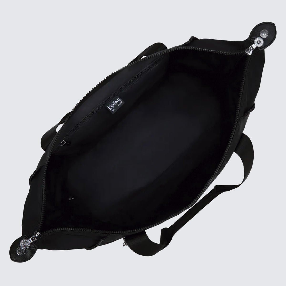 Bolsa Kipling New Art Duo Pocket Preto I84722EN Preto 4
