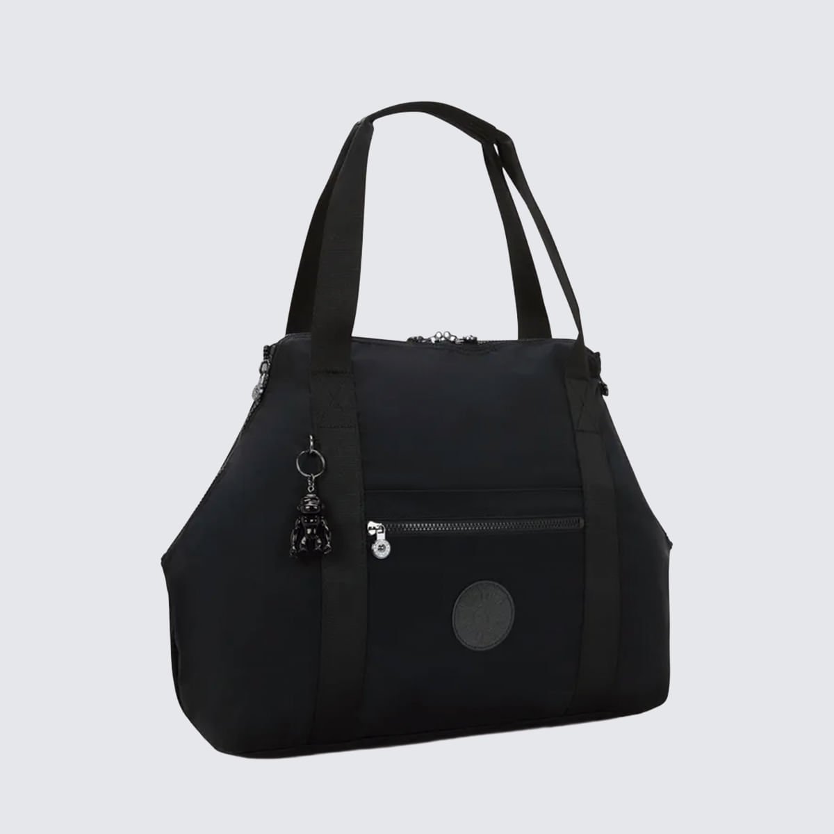 Bolsa Kipling New Art Duo Pocket Preto I84722EN Preto 5