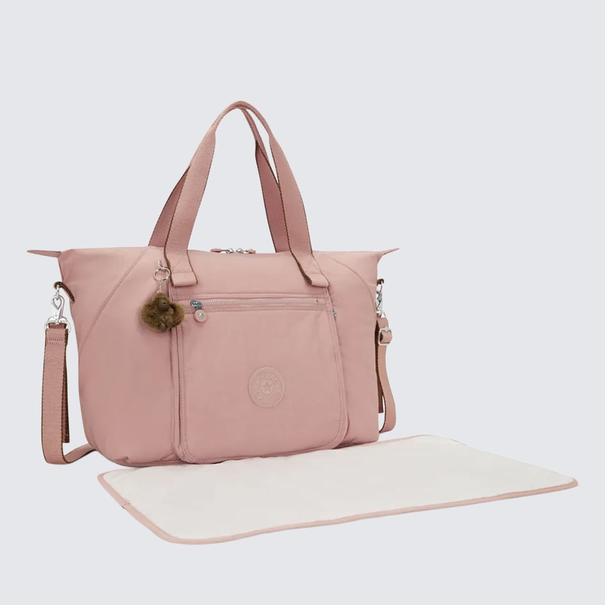 Bolsa Kipling New Art M Baby Bag Rosa I99280PN Rosa 3