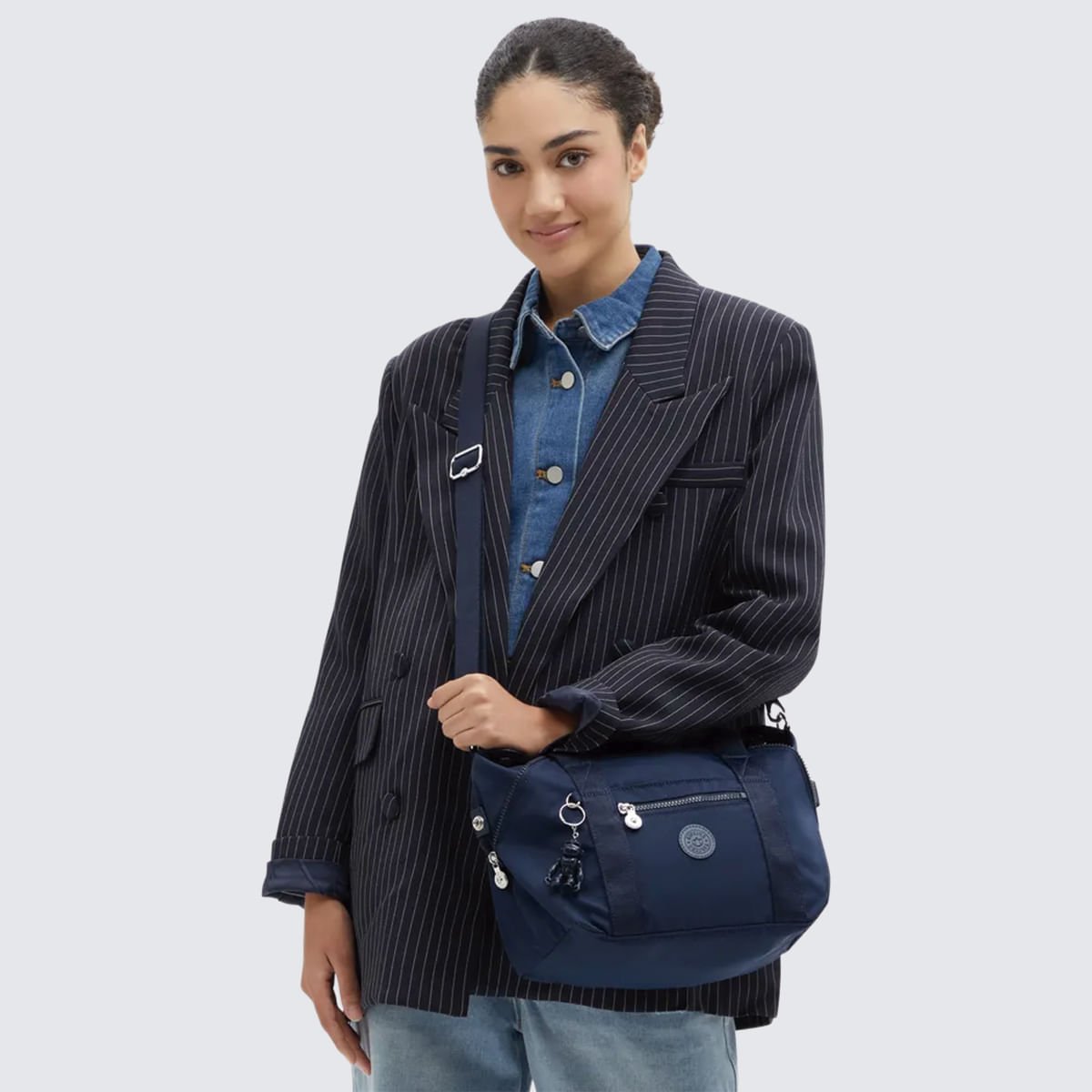 Bolsa Kipling Art Mini Azul I25263HK Azul 7