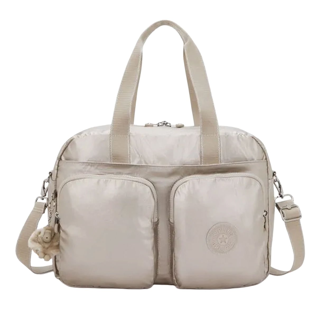 Bolsa Kipling Defea Xl Dourado I557748I