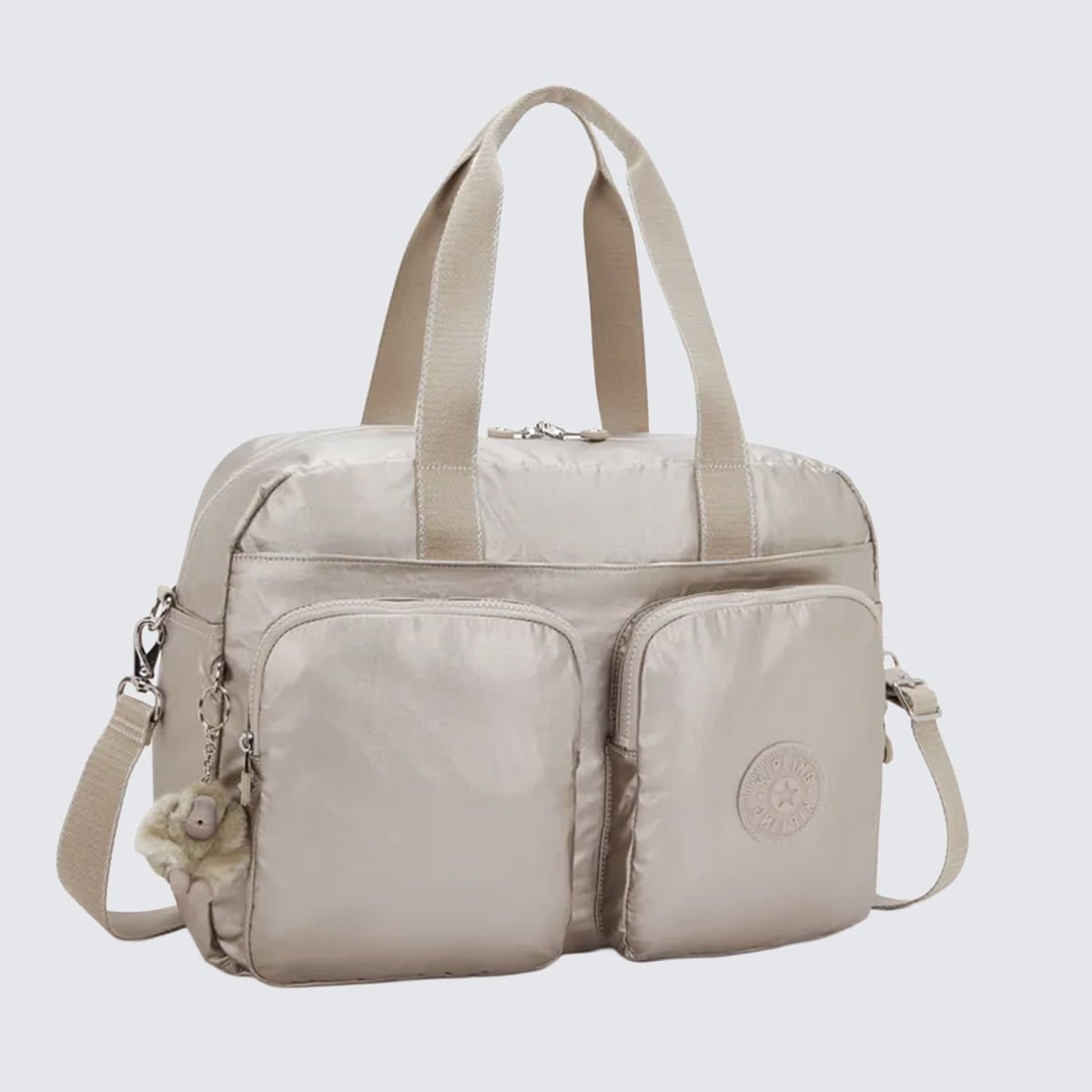 Bolsa Kipling Defea Xl Dourado I557748I Dourado 3