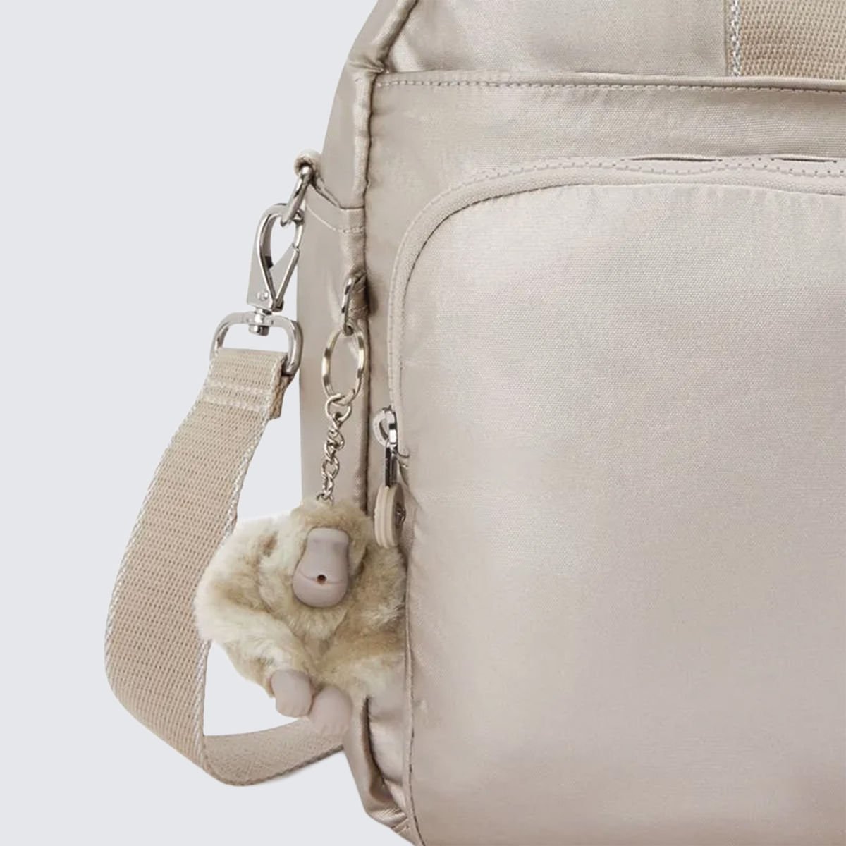 Bolsa Kipling Defea Xl Dourado I557748I Dourado 5