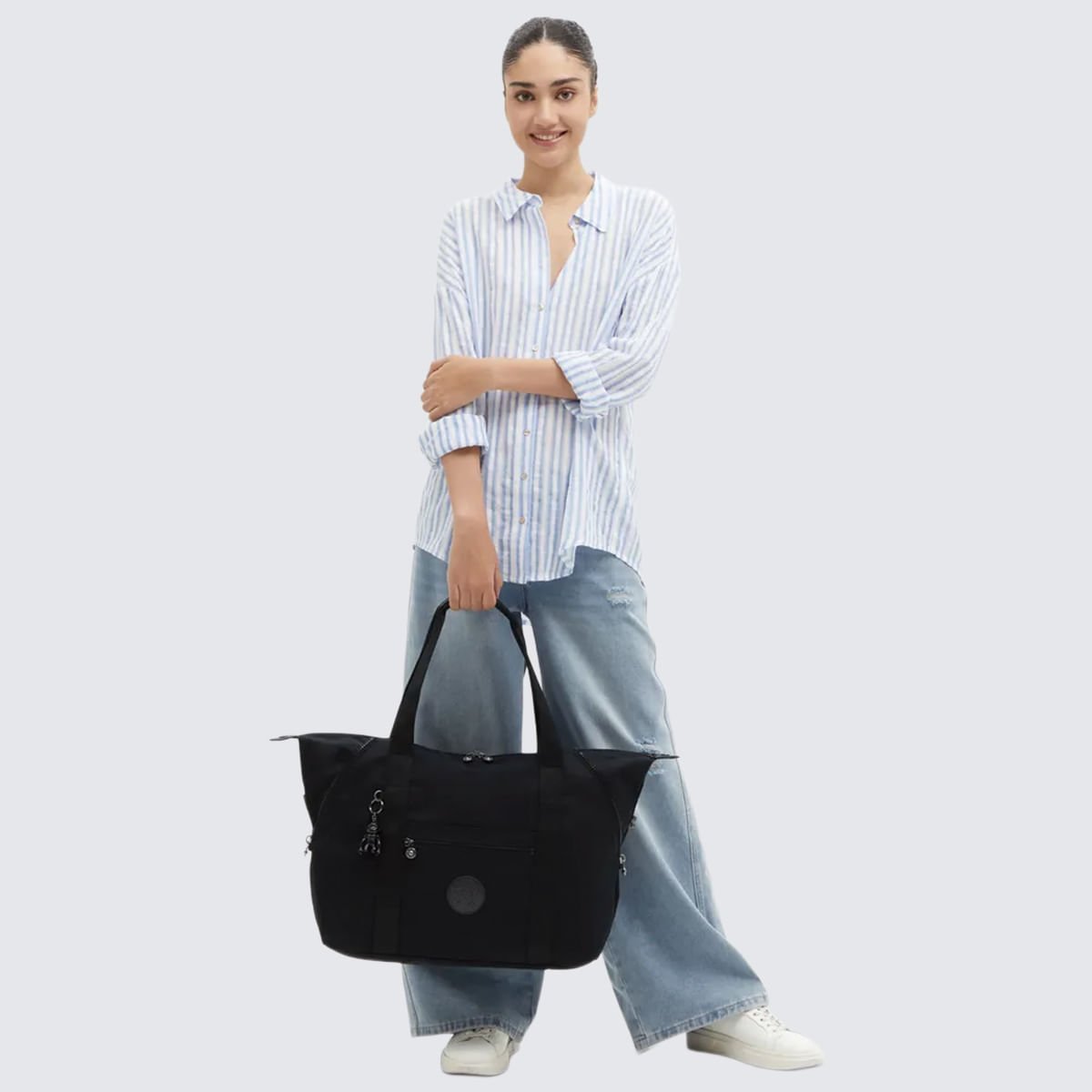 Bolsa Kipling Art M Preto I28192EN Preto 9