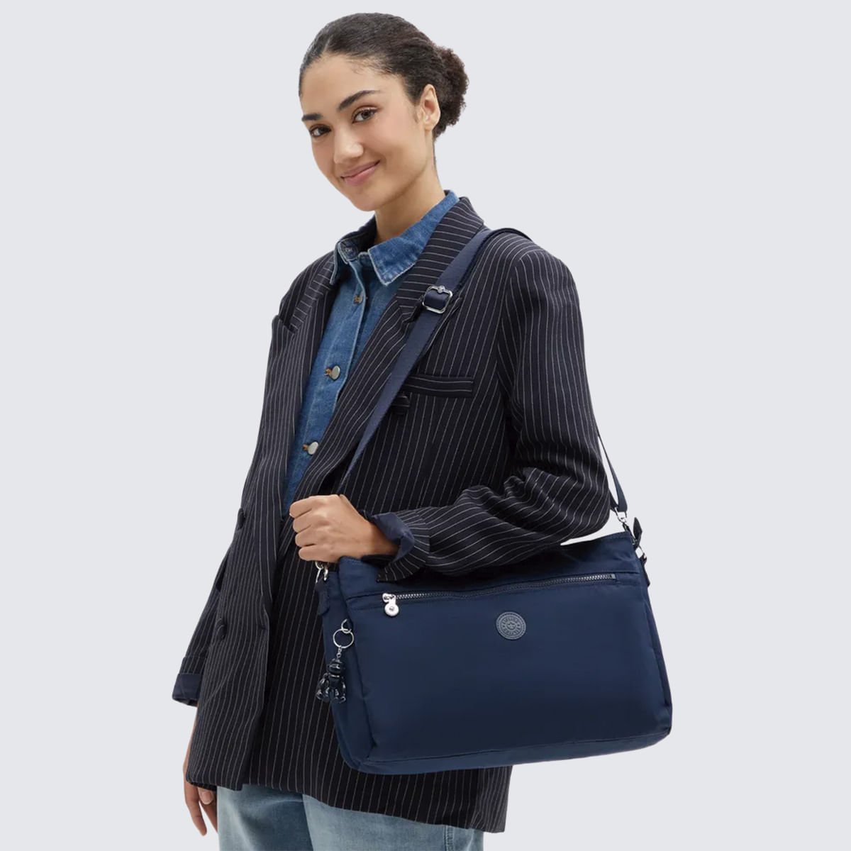 Bolsa Kipling Elysia Work S Azul I80683HK Azul 7