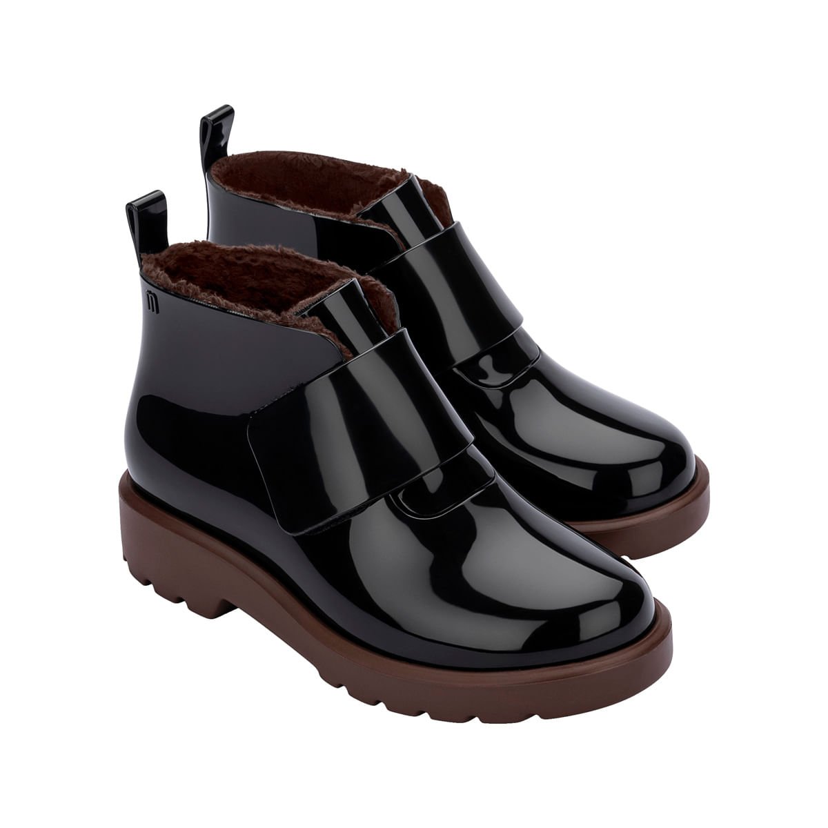 Mini Melissa Chelsea Boot Preto Bronze 33835 Preto 3
