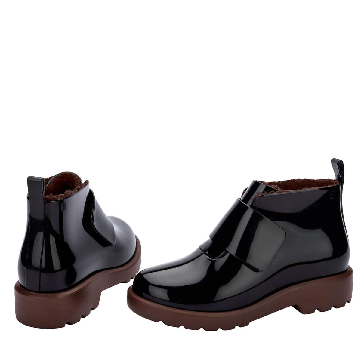 Mini Melissa Chelsea Boot Preto Bronze 33835 Preto 4