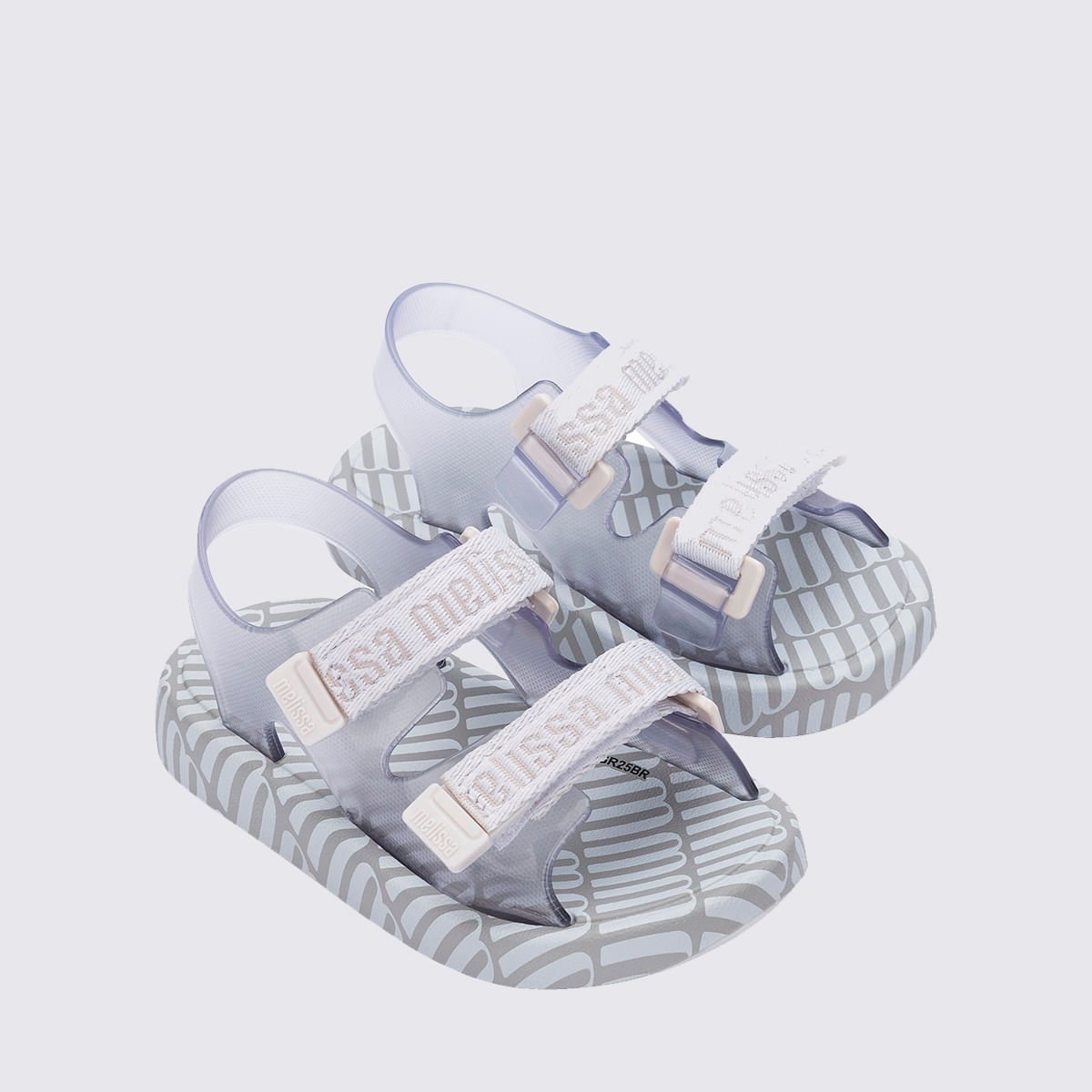 Mini Melissa Mix II Baby Vidro Branco 36117 Branco 3