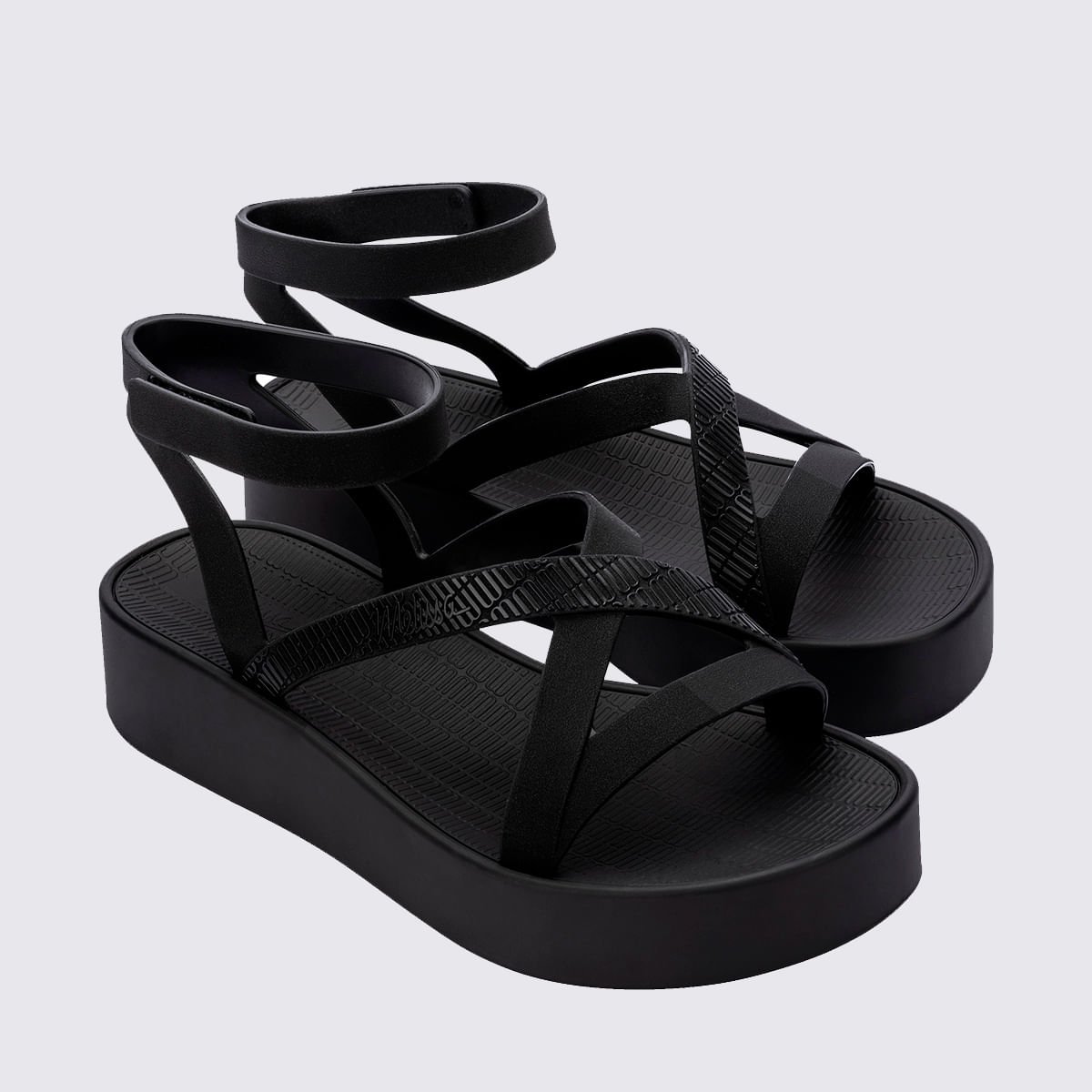 Melissa Sun Barra Platform Preto 36065 Preto 3