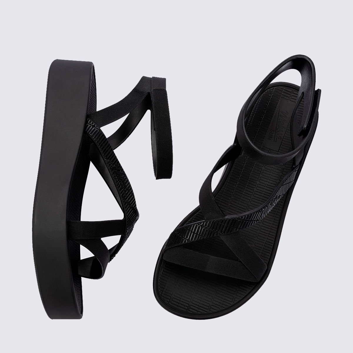 Melissa Sun Barra Platform Preto 36065 Preto 5