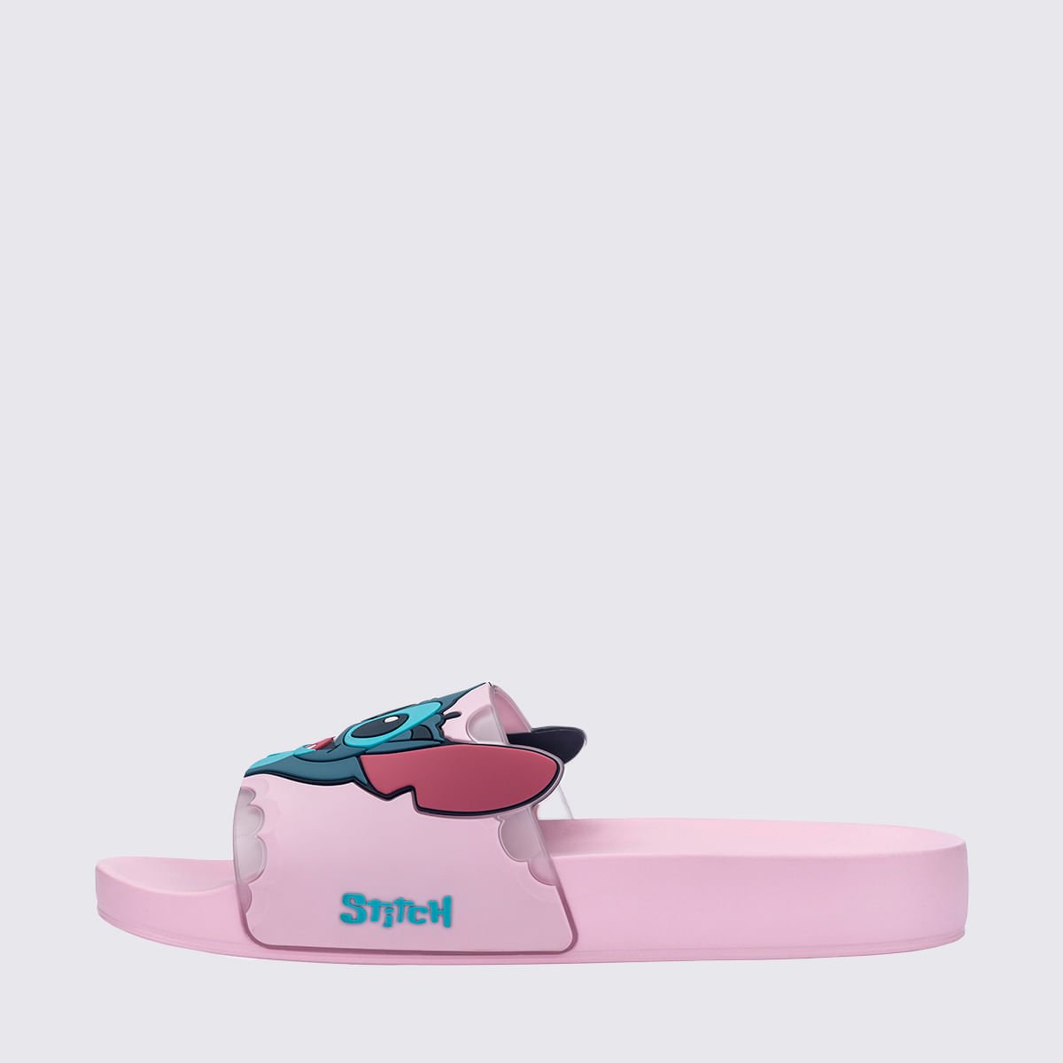 Melissa Flowing Slide + Stitch Rosa Azul 36144 Rosa 2