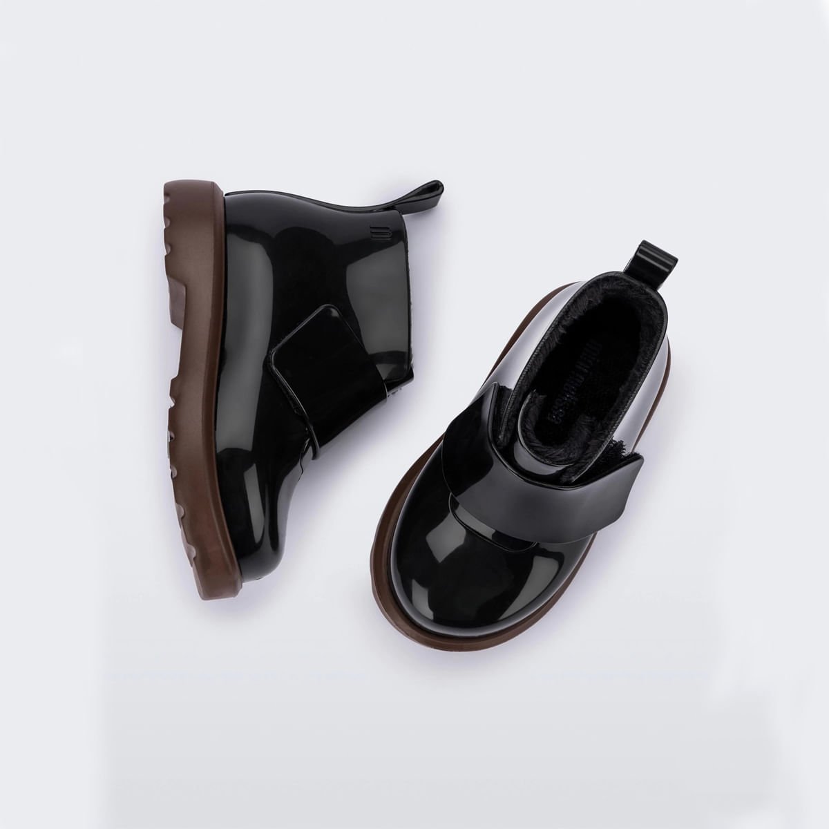 Mini Melissa Chelsea Boot Baby Preto Bronze 32833PBR Preto 2
